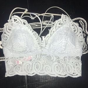 XS Light Blue PINK Bralette